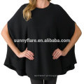 Fabricante por atacado Mulher tricô Cashmere Ponchos Sweater